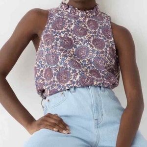 J. Crew Fleur top